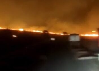 יותר מ-20 שעות של שריפות ענק בצפון