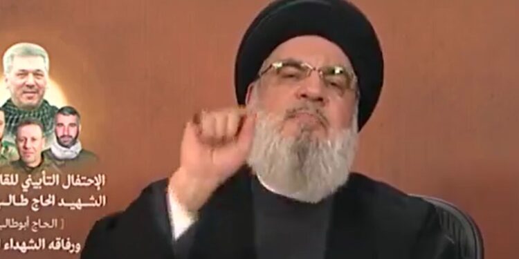 נסראללה מזהיר: שום מקום לא יהיה בטוח בישראל