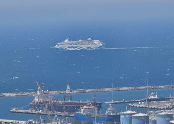 אחרי שמונה חודשים הקרוז הראשון יצא כעת מחיפה