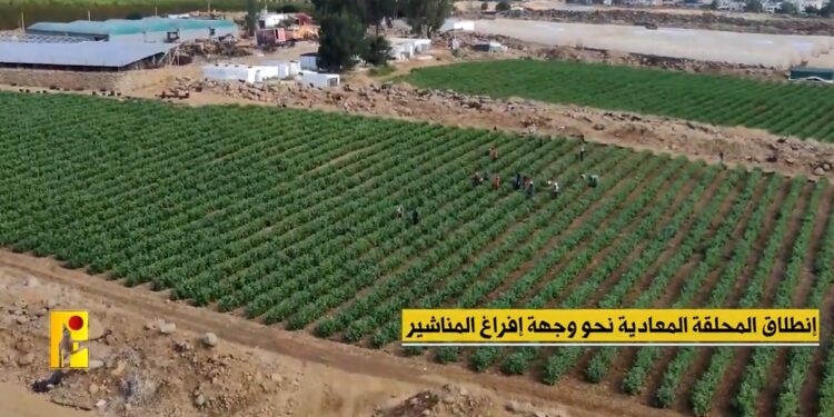 חיזבאללה פרסם סרטון שצולם ברחפן של צה”ל שנתפס בלבנון