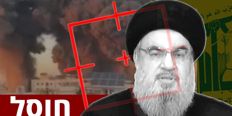 חיל האוויר חיסל את מנהיג חיזבאללה חסן נסראללה