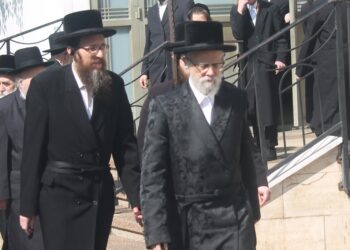 כ”ק האדמו”ר מסערט ויז’ניץ נסע לשבת לחדרה