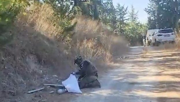 אזרחים מצאו הבוקר ביקנעם את הכטב"ם ששוגר אתמול מלבנון