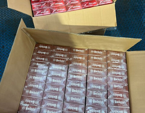 סיגריות בשווי של 20 מיליון ₪ נתפסו על ידי המכס