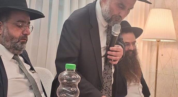 בית שמש: סעודת מצווה וסיום מסכת בביתו של סגן השר אבוטבול