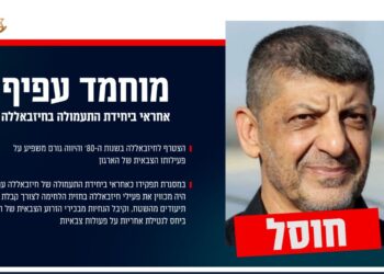 חוסל דובר ואחראי מערך ההסברה של חיזבאללה – מוחמד עפיף