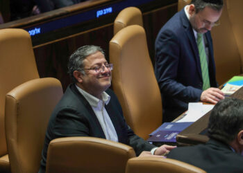 השר בן גביר הצביע נגד הצעת התקציב בקריאה ראשונה