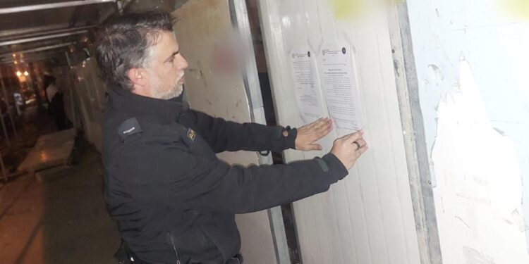 בני ברק: בשל שב”חים אתר בנייה נסגר ברחוב אבן עזרא