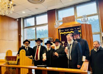 צרפת: ראש ישיבת ‘מרכז הרב’ בביקור במוסדות החינוך ‘סיני’