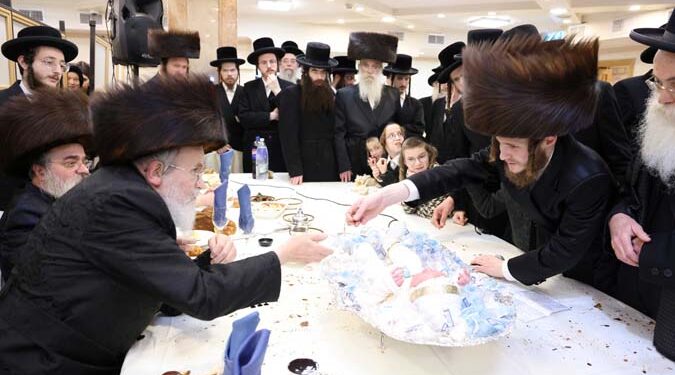 שמחת פדיון הבן לנין אדמו”ר מלעלוב ירושלים