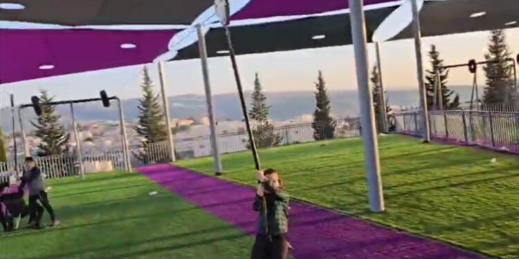 ביתר: ראש העיר חנך את פארק האומגה המחודש