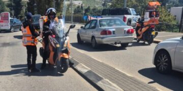 צפת: בת 70 נפגעה מאופנוע ונפצעה בינוני