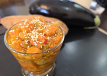 סלט חצילים ובטטה