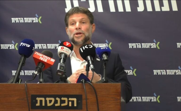 סמוטריץ' על הסיוע: לחץ צריך לווסת כדי שלא יתפוצץ בפנים