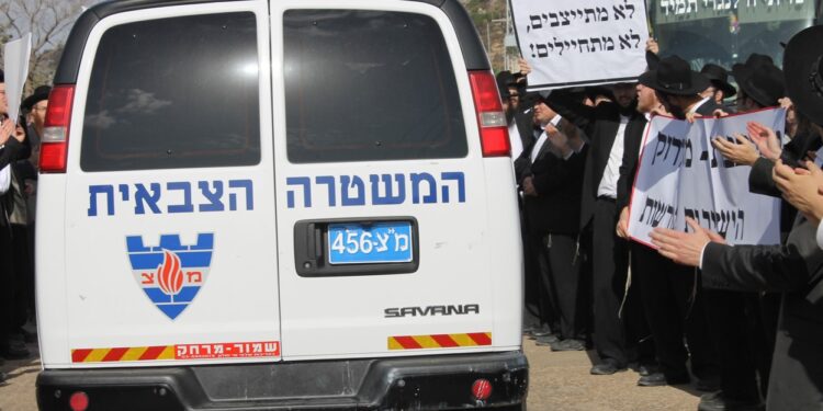 המשטרה הצבאית החלה במבצע מעצר עריקים חרדים