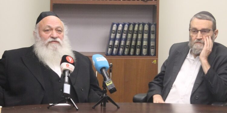 שס ויהדות התורה בעוצר ראיונות על רקע חוק הגיוס