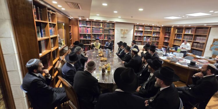 הדיינים הנבחרו הגיעו ללשכת הרשל”צ בבוקר שאחרי