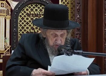 מרן הגר”ד לנדו: מי שצופה בטילים מכניס עצמו למקום סכנה