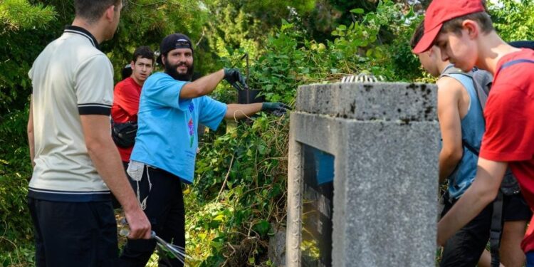 הונגריה: יוזמה של צעירים יהודים לנקות בתי עלמין במסגרת חופשת הקיץ