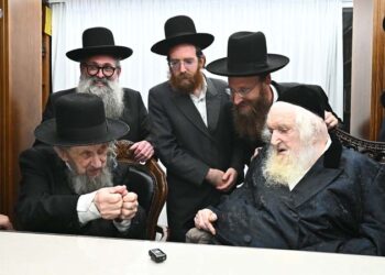 הגר”ד לנדו והגר”מ שטרנבוך דנו בדרכי הפעולות על גזירת הגיוס