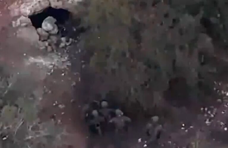 צפו בחיסול הבוקר של המחבלים בפיר המנהרה באזור ג'נין