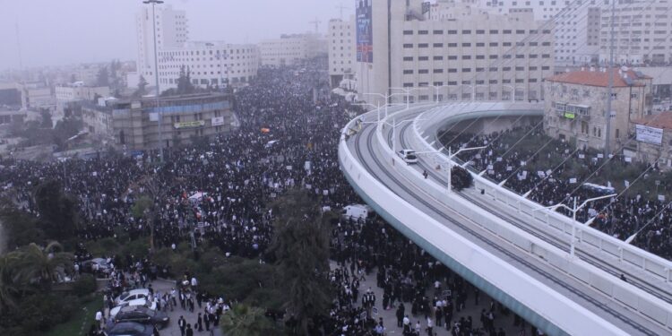 מסתמן: הפגנת הענק ‘עצרת המיליון’ בחמישי בצהרים בכניסה לירושלים