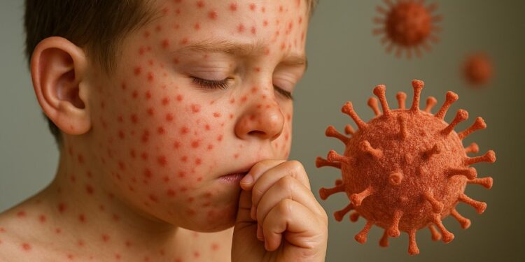 פעוט כבן שנתיים וחצי שלא חוסן נגד חצבת נפטר מהמחלה