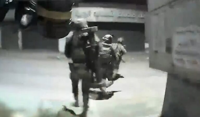 צפו בתיעוד משכם: כך חוסל המחבל אמש