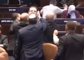 צפו: כמעט מכות בין עודה והשר בן גביר