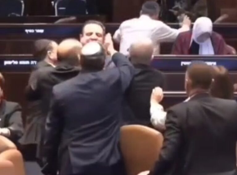 צפו: כמעט מכות בין עודה והשר בן גביר