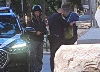 חיפה: נעצר החשוד בריסוס הגרפיטי בתפארת ישראל