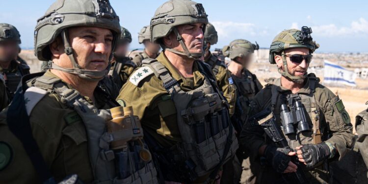 הרמטכ”ל ברפיח: עלינו להיות ערוכים לכיבוש שטחים מעבר לקו הצהוב