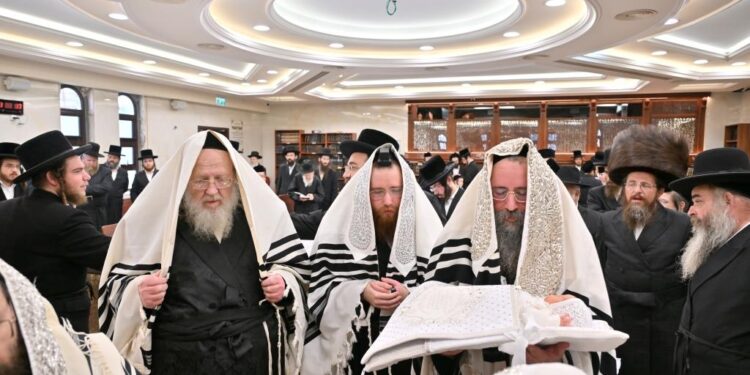 שמחת הברית לנכד כ”ק אדמו”ר מטאלנא שליט”א