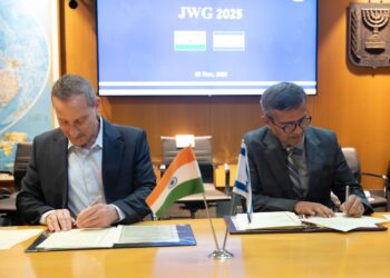 ישראל והודו חתמו על מזכר הבנות אסטרטגי