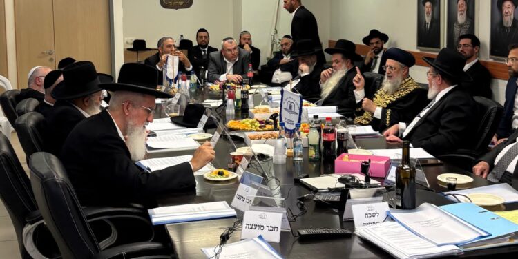 מועצת הרה”ר בכינוס חירום: מחאה על ההתערבות בהחלטות הלכתיות