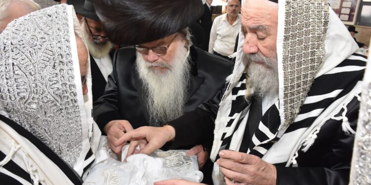 שמחת הברית לנין כ”ק אדמו”ר מאשלג שליט”א