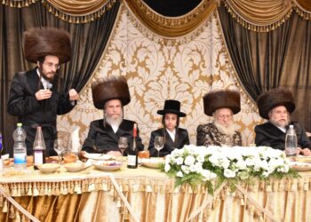 שמחת בר מצווה לנין כ”ק אדמו”ר משאץ שליט”א