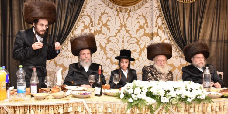 שמחת בר מצווה לנין כ”ק אדמו”ר משאץ שליט”א