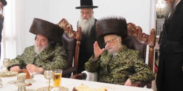 שמחת הברית לנין ונכד כ”ק האדמו”רים מויז’ניץ וסערט ויזניץ שליט”א