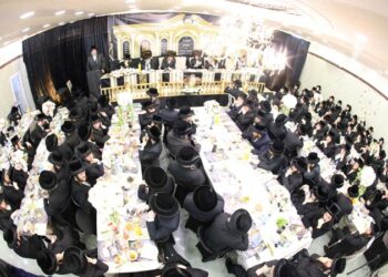 מעמד חנוכת הבית לביהמ”ד “אמרי חיים” ויז’ניץ באלעד