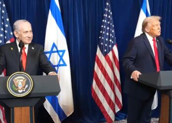 בתום הפגישה טראמפ הזהיר את חמאס שוב מפני פתיחת שערי הגיהנום