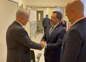 נשיא הפרלמנט של ארגוואי הגיע לפגוש את רה”מ בבית המשפט