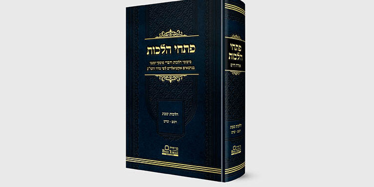 ספר חדש על הלכות שבת: פתחי הלכות