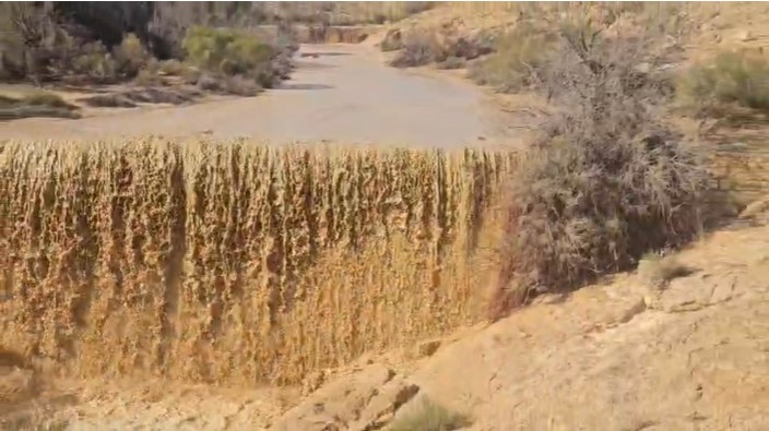 צפו: השטפונות בערבה התיכונה