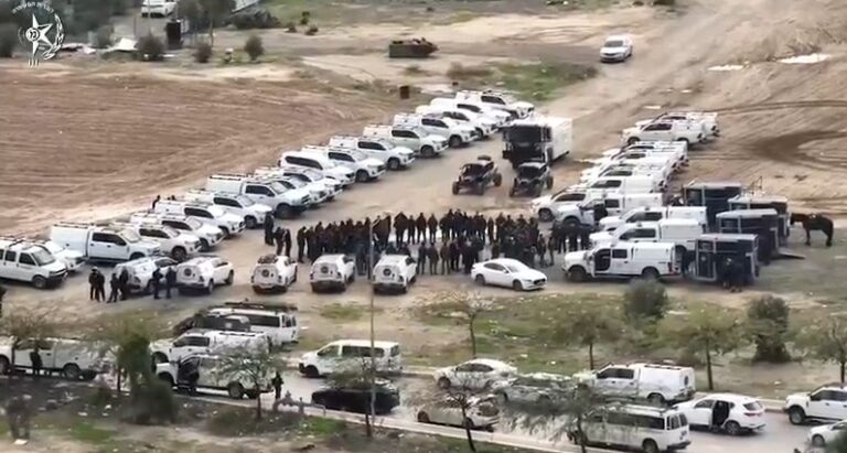 צפו: הפעולה בתראבין: "אנחנו נכנסים להילחם בעבריינים"