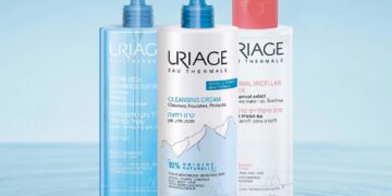 סדרת ניקויים יומיומית לפנים ולגוף של המותג הצרפתי URIAGE