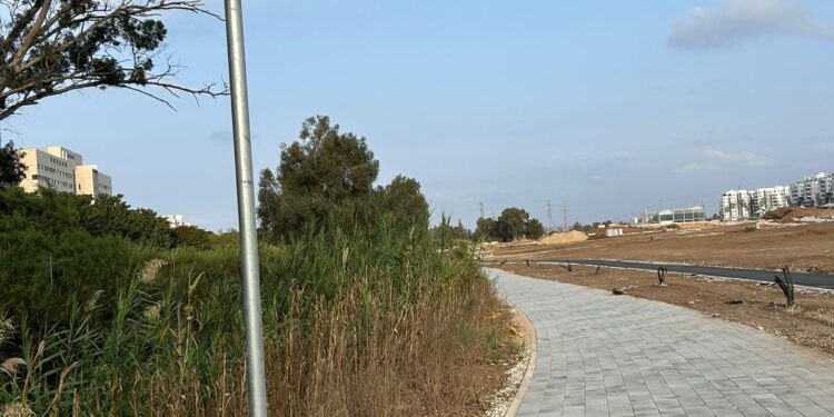 הפארק החדש והענק של בני ברק נכנס לתחום עירוב שבת