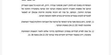 אלעד: בי”ד לעבודה הוציא צו המונע את השביתה