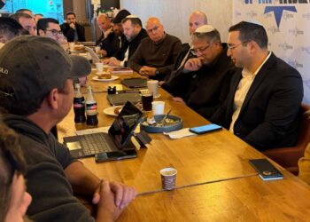 ‘עוצמה יהודית’ מסתערת על קריית שמונה – הבוקר ערכו ישיבת סיעה