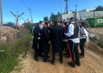 150 אברכי חסידות באיאן הצטרפו לחיפושים אחר הנער מוישי לודמיר